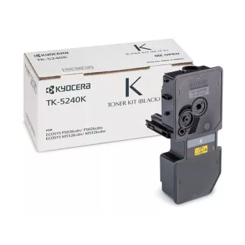 tonera kasete Kyocera TK-5240K 3000 lapas Melns