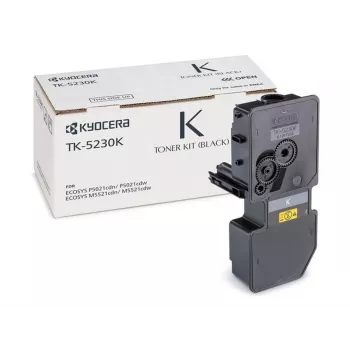 tonera kasete Kyocera TK-5230K 3000 lapas Melns
