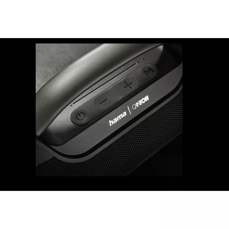 Hama Mate Pro stereo pārnēsājamais skaļrunis Melns 60 W