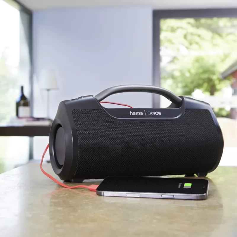 Hama Mate Pro stereo pārnēsājamais skaļrunis Melns 60 W