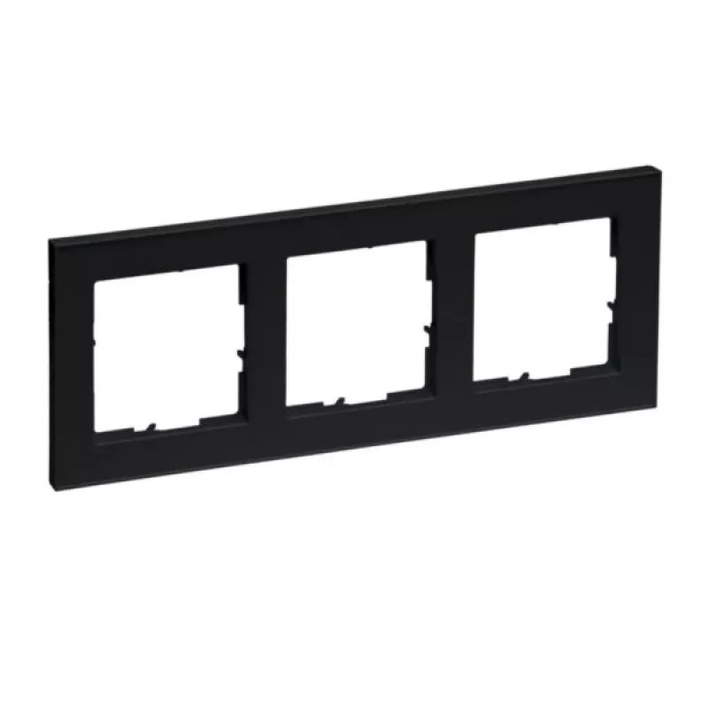 Legrand 765383 sienas plāksne/slēdža pārsegs melns