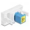 DeLOCK 90878 kabeļa adapteris SC Simplex zils balts