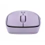 Bezvadu piemērota abām rokām pele HP 400 Quiet violeta — RF un Bluetooth, 6000 DPI, 5 pogas, darbināma ar baterijām