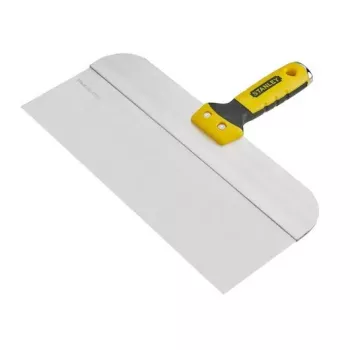 Lāpstiņa STANLEY no nerūsējošā tērauda THT0-05776, asmens 30,5 cm, garums 310 mm, melns/dzeltens rokturis