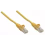 Intellinet tīkla komutācijas kabelis, Cat5e, 20 m, dzeltens, CCA, U/UTP, PVC, RJ45, apzeltīti kontakti, aizķeršanās novēršanas apvalks, ar aizsarguzmavu, mūža garantija