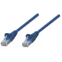 Intellinet tīkla komutācijas kabelis, Cat5e, 20 m, zils, CCA, U/UTP, PVC, RJ45, apzeltīti kontakti, bez aizķeršanās, ar aizsargapvalku, mūža garantija