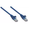 Intellinet tīkla komutācijas kabelis, Cat5e, 20 m, zils, CCA, U/UTP, PVC, RJ45, apzeltīti kontakti, bez aizķeršanās, ar aizsargapvalku, mūža garantija