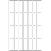Daudzuzdevumu uzlīmes HERMA 13x40 mm balts papīrs matēts rakstīšanai ar roku