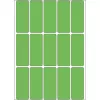 Daudzfunkcionālas uzlīmes HERMA 20x50 mm zaļas papīra matētas ar roku uzrakstāmas 480 gab.