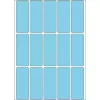 Daudzfunkcionālas uzlīmes HERMA 2413 20x50 mm zilas papīra matētas ar roku rakstāmas