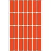Daudzfunkciju uzlīmes HERMA 13x40 mm sarkanas papīra matētas ar roku rakstāmas