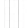 Daudzfunkcionālas uzlīmes HERMA 10613 25x40 mm balta Movables/noņemams papīrs