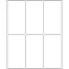 Daudzpusīgās uzlīmes HERMA 10616 34x67 mm baltas Movables/noņemamas papīra matētas