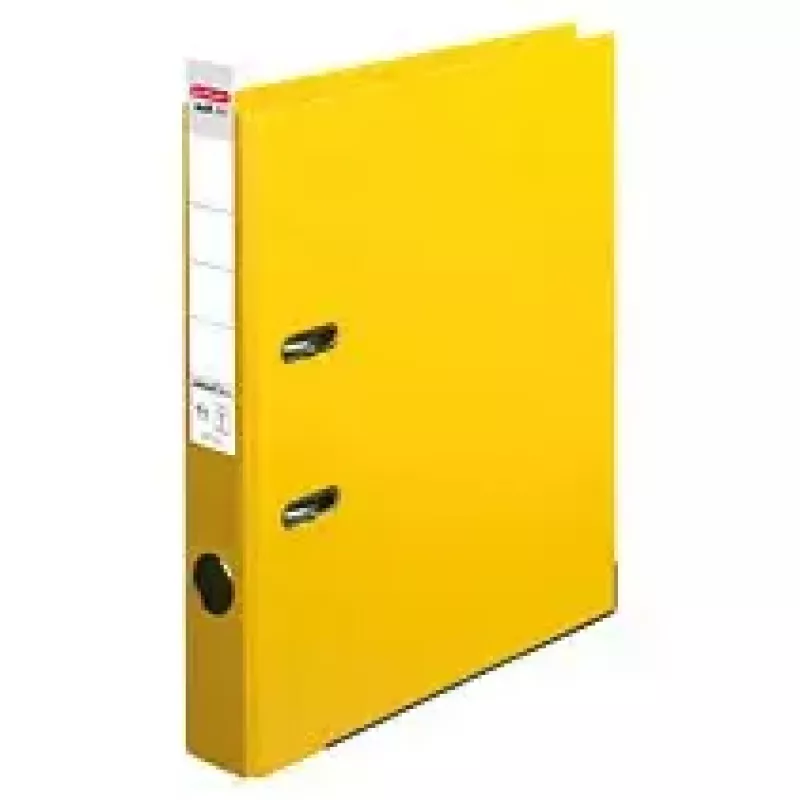 Riņķu saistvāks Herlitz 10834778 A4 Dzeltens