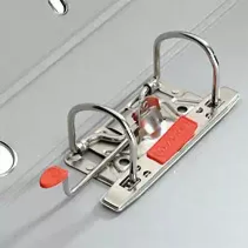 Herlitz 10834794 A4 riņķu mape, pelēka