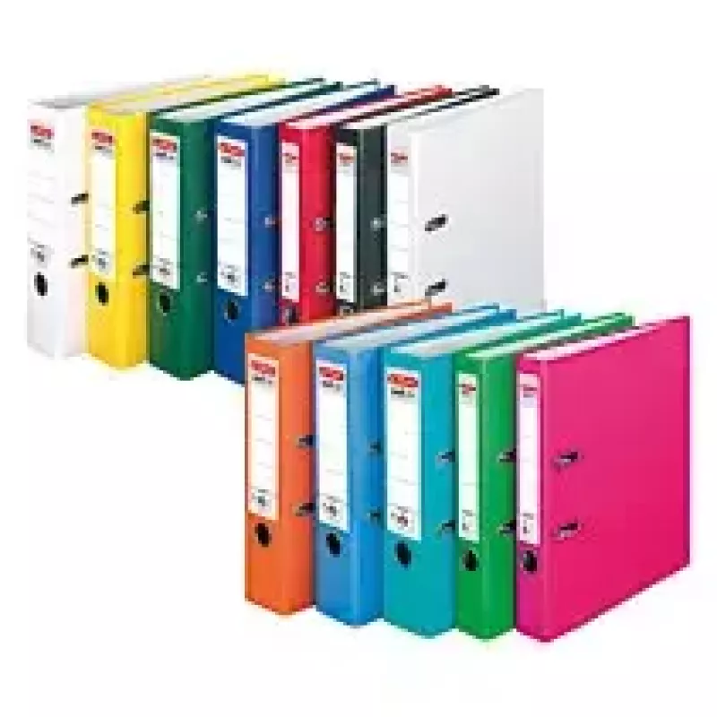 Riņķu mape Herlitz 5480801 A4 Melna