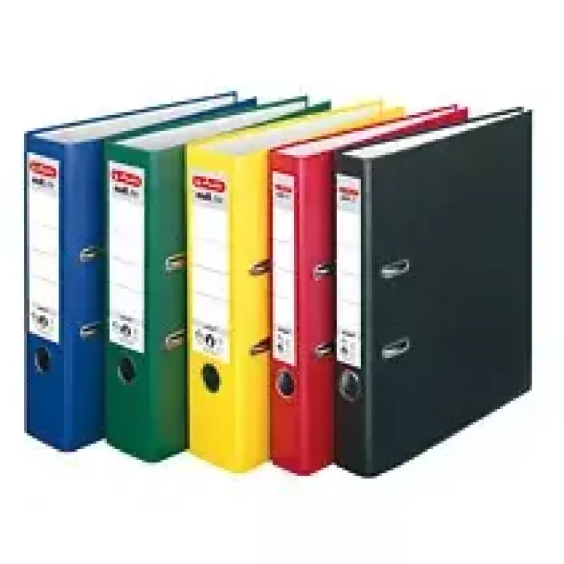 Riņķu mape Herlitz 5480801 A4 Melna