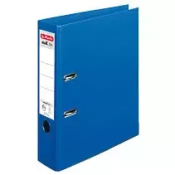 Gredzenu mape Herlitz 10834331 A4 zila