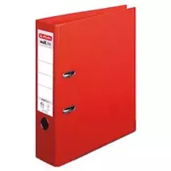 Gredzenu mape Herlitz 10834323 A4 Sarkana