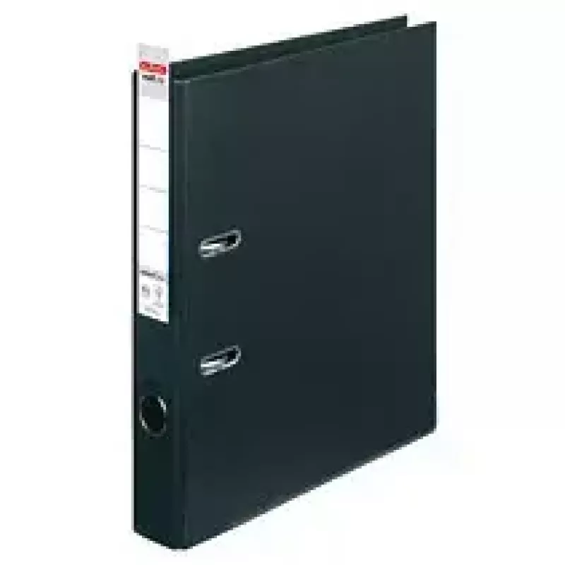 Riņķu mape Herlitz 10834729 A4 melna