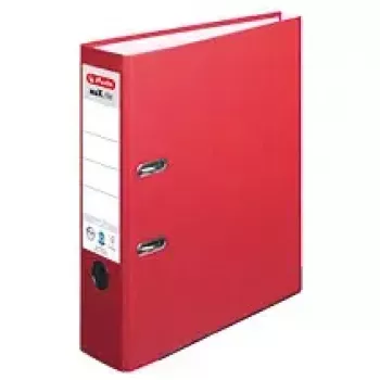 Riņķu mape Herlitz 10841385 A4 sarkana