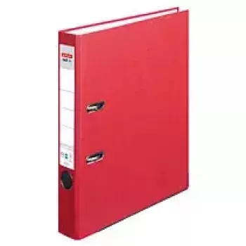 Mapes gredzeni Herlitz 10841641 A4 sarkans