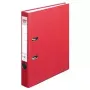 Mapes gredzeni Herlitz 10841641 A4 sarkans