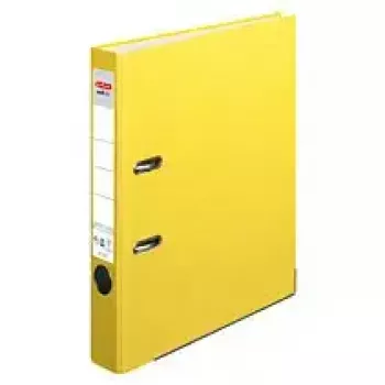 Riņķu mape Herlitz 10841682 A4 dzeltena