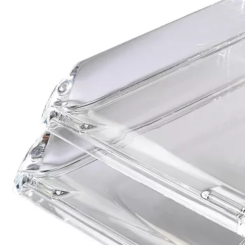 Rexel Nimbus vēstuļu paplāte, dzidra, akrils, caurspīdīga, vēstulēm, 270 × 320 × 60 mm, 270 mm, 320 mm