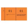 Avery 869-10-1 biļetes 100 gab. Oranžas