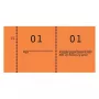 Avery 869-10-1 biļetes 100 gab. Oranžas