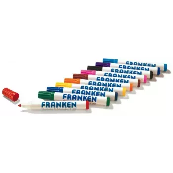 Marker Franken Z1903 4 gab. melns zils sarkans