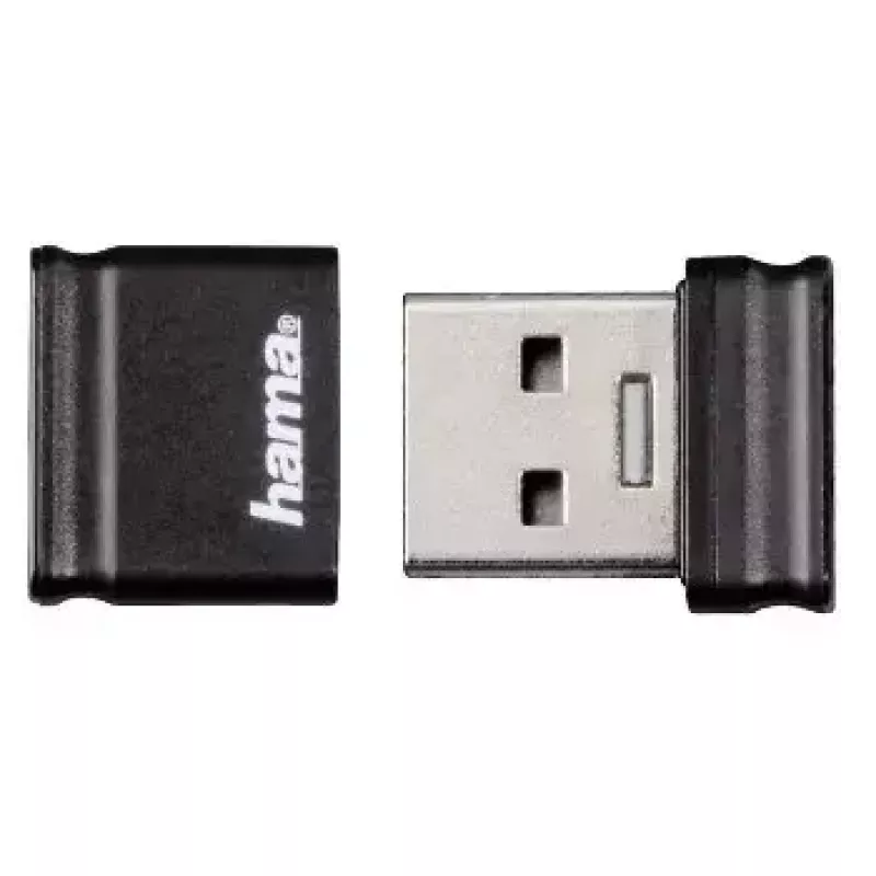 Hama Smartly 64GB USB 2.0 USB zibatmiņa USB Type-A Melna