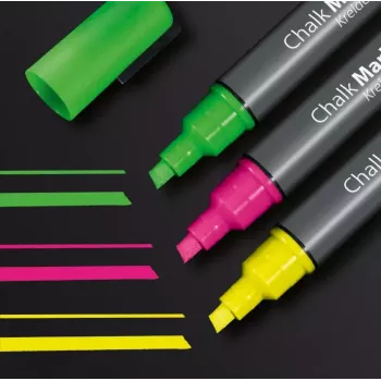 Marker Sigel GL182 slīps uzgalis zaļa rozā dzeltena