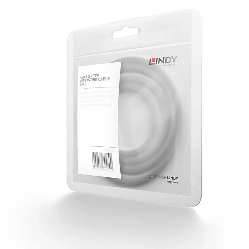 Lindy 1m CROMO Cat.6 S/FTP Kabelis, 1 m, Cat6, S/FTP (S-STP), RJ-45, RJ-45, Antracīts
