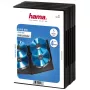 Hama DVD Quad Box, melns, 5 gabalu komplekts 4 diski