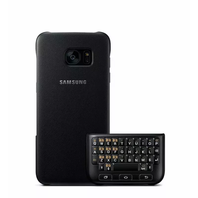 Aizsargapvalks Samsung Galaxy S6 edge+ — melns, paredzēts 79,9 mm platumam un 12,6 mm biezumam