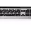 Klaviatūra Rapoo E9270P RF bezvadu QWERTZ vācu melna sudraba