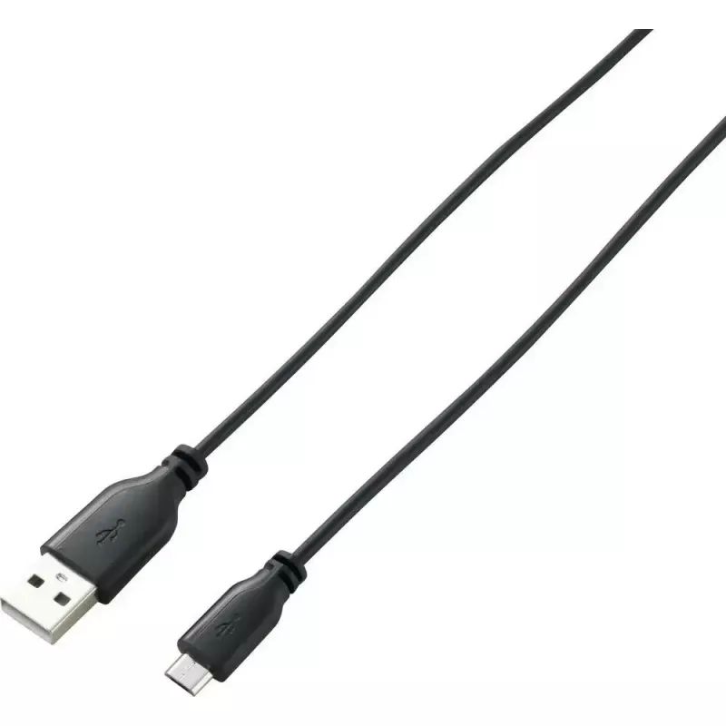 USB 2.0 datu kabelis Renkforce RF-4032111, USB A uz Micro-USB B, 1 m, melns