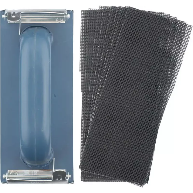 Slīpēšanas plāksne KWB 484200 Manuālās slīpēšanas piederumu komplekts P120 93x230 mm