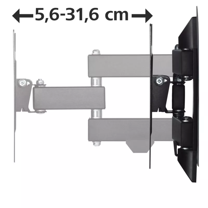 Hama 00118101 TV kronšteins/statīvs 121,9 cm (48 collas) Melns