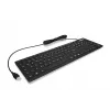 KeySonic KSK-8030 IN (FR) tastatūra Industriāla USB AZERTY franču melna