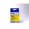 Epson LK-7YB2 magnētiskā lentes kasetne, melns uz dzeltena, 36mm (1,5m)