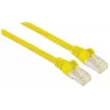 Intellinet tīkls komutācijas kabelis, Cat6A, 10m, dzeltena, Copper, S/FTP, LSOH / LSZH, PVC, RJ45, Gold Plated Contacts, Snagless, Booted, Lifetime Warranty