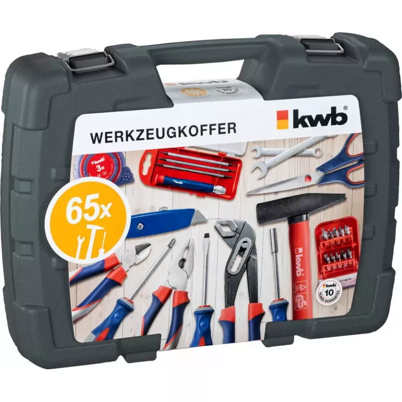 Instrumentu kaste KWB 65 PC 65 instrumenti
