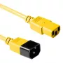 ACT Powercord C13 - C14 dzeltens 1.8 m