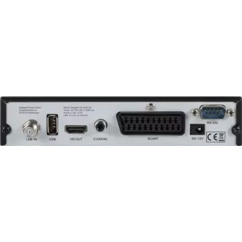 Digitālais uztvērējs Megasat HD 6000 DS kabelis Full HD melns