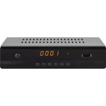 Digitālais uztvērējs Megasat HD 6000 DS kabelis Full HD melns