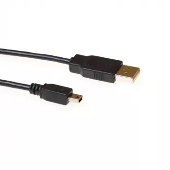 USB 2.0 A vīr. - USB mini B5 vīr. 5,00 m ACT SB2415