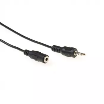 ACT 3 metru audio savienojuma kabelis 1x 3,5 mm spraudnis (tēviņš) – 1x 3,5 mm stereo ligzda (mātīte)